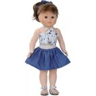 PETITC - PETITCOLLIN Poupée Marie-françoise 40 cm - Petitcollin - Bleu - Édition numérotée