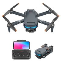 FULAIDE Drone pour Enfant avec Caméra 4K Évitement d'obstacles sur 4 côtés, Retournement à 360°, 3 batteries