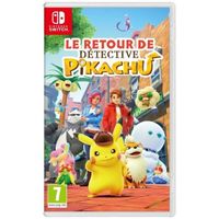 SHOT CASE - Le Retour de Détective Pikachu - Édition Standard | Jeu Nintendo Switch
