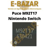 Puce M92T17 de remplacement pour station d'accueil Nintendo Switch - EBAZAR - Haute qualité - Noir