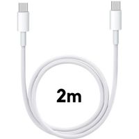 Cable USB-C USB-C 2m pour iPad Pro 12,9 pouces - iPad Pro 11 pouces - iPad Air 4 Phonillico®