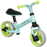 LIFEZEAL Draisienne Bébé PP Siège PU | Roues EVA Silencieuses, Direction 135°, Charge 25 Kg, Pour 10-24 Mois, Bleu, Stable Et Léger
