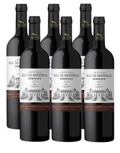 VIN ROUGE Château Roc de Minvielle 2019 Bordeaux AOC Vin Rou