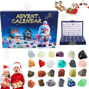 Calendrier de l'Avent 2025, 24 jours de cristaux et pierres précieuses, collection pour enfants Calendrier de l'Avent 2025, 24 jours de cristaux et pierres précieuses, collection pour enfants