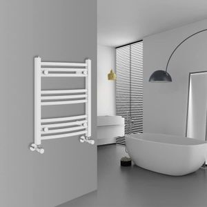SÈCHE-SERVIETTE ÉLECT Sèche-serviettes moderne pour salle de bain et cuisine - 600 x 500 mm -.[Z1721]