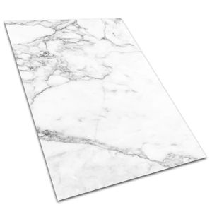 TAPIS D’EXTÉRIEUR Decormat En Vinyle 120x180cm Décoration Tapis D'extérieur Tapis En Vinyle-Structure en marbre