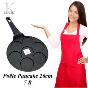 POÊLE - SAUTEUSE Poêle à Pancake 26cm Klaus 7 R