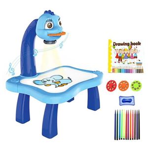 TABLE A DESSIN Dessin - Graphisme,Table de dessin artistique pour enfants,projecteur Led,jouets,tableau de peinture,bureau,outils - Type A