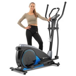 Stepper Vélo elliptique 3 niveaux ordinateur entraînement écran LCD max 250 kg 
