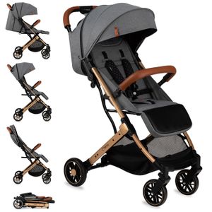 Kinderkraft Poussette Compacte PILOT, Ultra Légère, Pliable, 0 mois et 