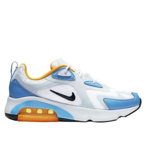 BASKET Baskets Femme Nike W Air Max 200 - Blanc - Lacets - Synthétique
