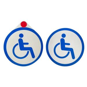 Handicapé invalidité mobilité fenêtre autocollant-je /"suis handicapé veuillez patienter