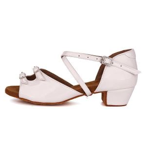 Enfants B/éb/é Filles Princesse Chaussures De Mode Imprim/é L/éopard Appartements Danse De Salle De Bal Tango Chaussures Latines Sandales Chic pour Les Filles Chaussures de Danse Filles