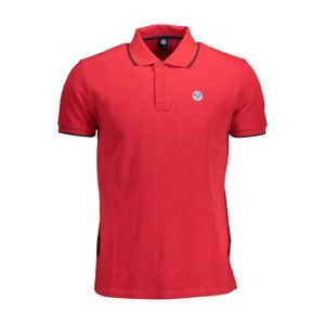 POLO NORTH SAILS Polo Homme Rouge Textile SF12540