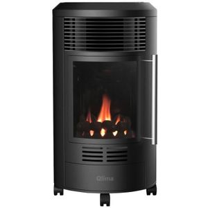 POÊLE À GAZ Qlima chauffage gaz avec thermostat 3.4 kW