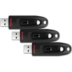 CLÉ USB 3PCS SanDisk 64 Go Ultra Clé USB 3.0 , jusqu'à 130