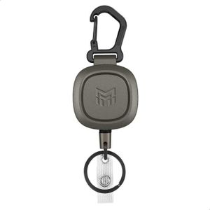 Memory 2 Porte-badge avec enrouleur et Bouton pression,Clip Métal,Élastique  Solide 90cm à prix pas cher