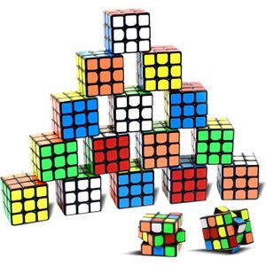 PUZZLE Lot de 18 mini cubes de fête - Jouet Nunki de 3,5 
