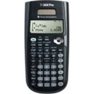CALCULATRICE Texas Instruments TI-36X Pro Calculatrice Scientifique 16 Chiffres 4 Lignes Solaire Noir249