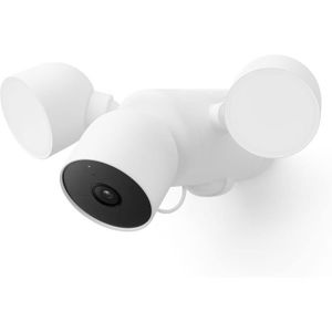 CAMÉRA DE SURVEILLANCE Nest Cam Avec Projecteur (Extérieur - Filaire) – Caméra De Sécurité Connectée - Caméra De Sécurité Avec Projecteur 1080P[w1106]