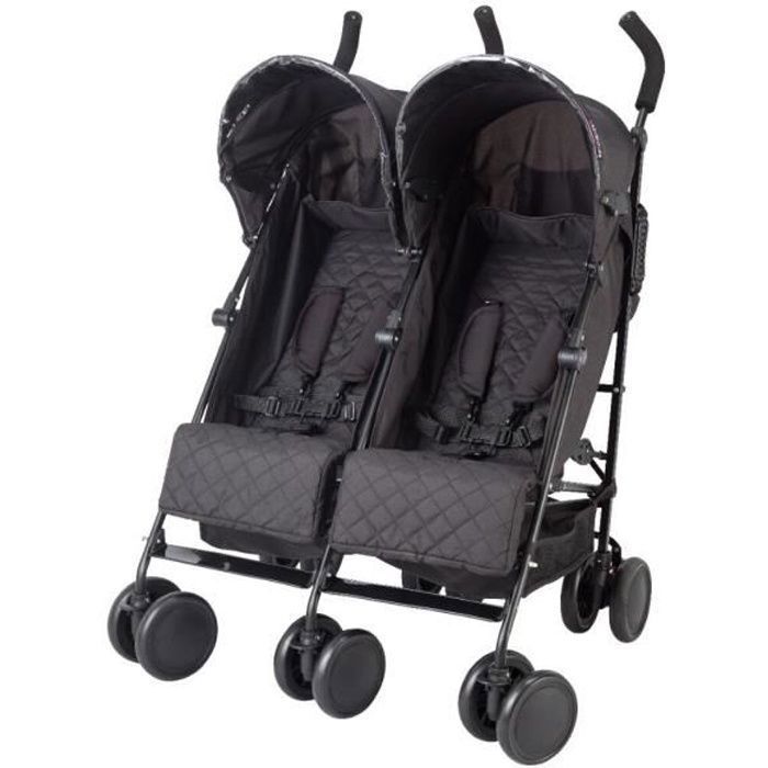 Poussette double cote a cote pas cher on sale