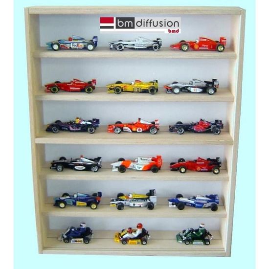 Vitrine murale Bo074 collectionneur de voiture slot car 1/32ème Cdiscount Maison