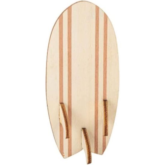 Navaris Jouet Train en Bois - Jeu Train 40 x 7,2 x 9 cm pour Enfants Bébés - 3 Wagons - Durable - Biodégradable - Pour Filles et Garçons