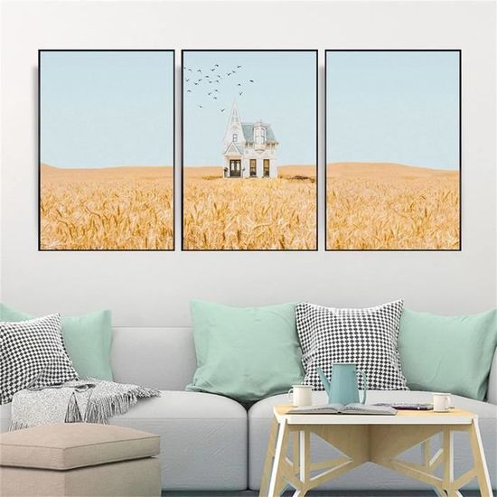 PUCHEN Diamond Painting, Illustration de paysage pastoral, M, 50 x 70 cm. Peinture Diamant 5D, Kit de Peinture Diamant, Broderie Diamant Kit Complet Décoration Murale d'intérieur PUCHEN Diamond Painting, Illustration de paysage pastoral, M, 50 x 70 cm. Peinture Diamant 5D, Kit de Peinture Diamant, Broderie Diamant Kit Complet Décoration Murale d'intérieur