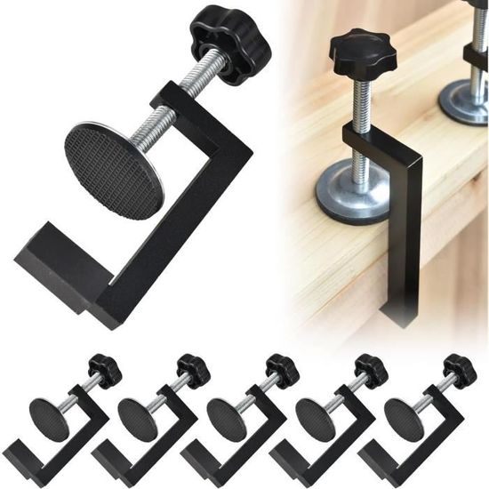 6 Pinces G,Pince De Table Support Universel Plage De Serrage De 10