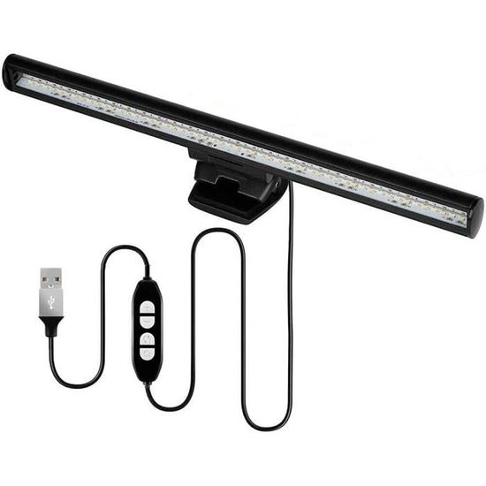 USB LED Dimmable Moniteur Écran D'ordinateur Portable Lumière Bar Lampe de  Lecture Protection Des Yeux Night Light pour La Maison - Cdiscount  Informatique