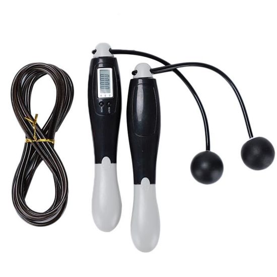 Corde à Sauter,Cordes à Sauter Sans Fil Avec Compteur Numérique,corde Intelligente Avec 4 Modes