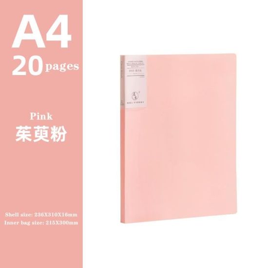 Couleur Rose Morandi Dossier de partition de Piano, 4 Pages, support de  rangement en plastique, format A4, do - Cdiscount Beaux-Arts et Loisirs  créatifs