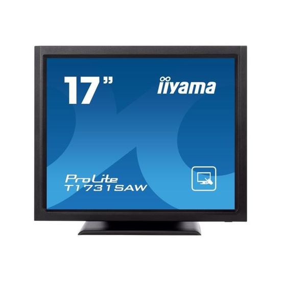 Écran tactile IIYAMA ProLite T1731SAW-B5 17" TN 1280x1024 250cd/m² 1000:1 5ms HDMI DisplayPort