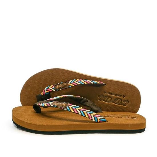 Tongs Space Trip Brown COOL Shoe Corp. - Taille 37 - Confort Et Support De Voûte Plantaire - 3