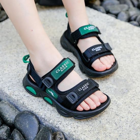 2021 Sandales Bebe Enfant Chaussures de Ete Garcon Fille Vert Cdiscount Chaussures