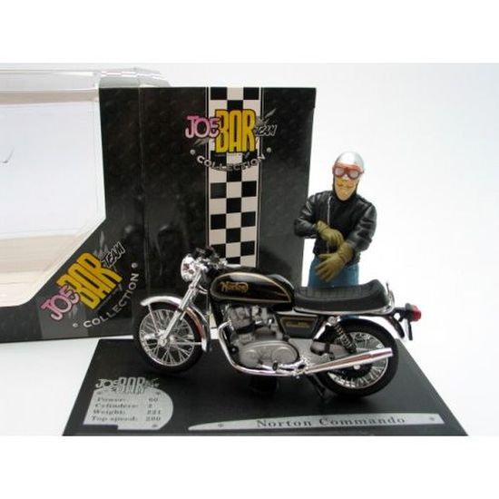 Miniature Solido 1/18 Norton Commando 1966, Jean Manzec, Collection