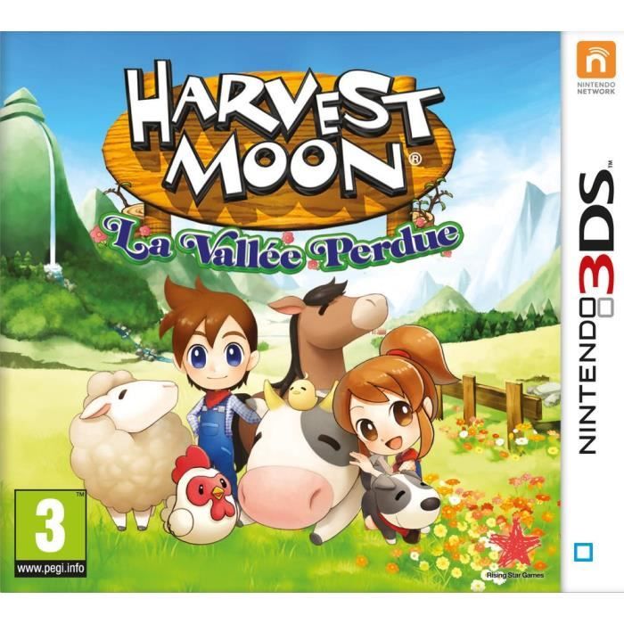 Harvest Moon La Vallée Perdue Jeu 3DS