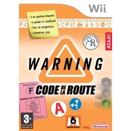 Warning Le Code De La Route Wii - vue 2