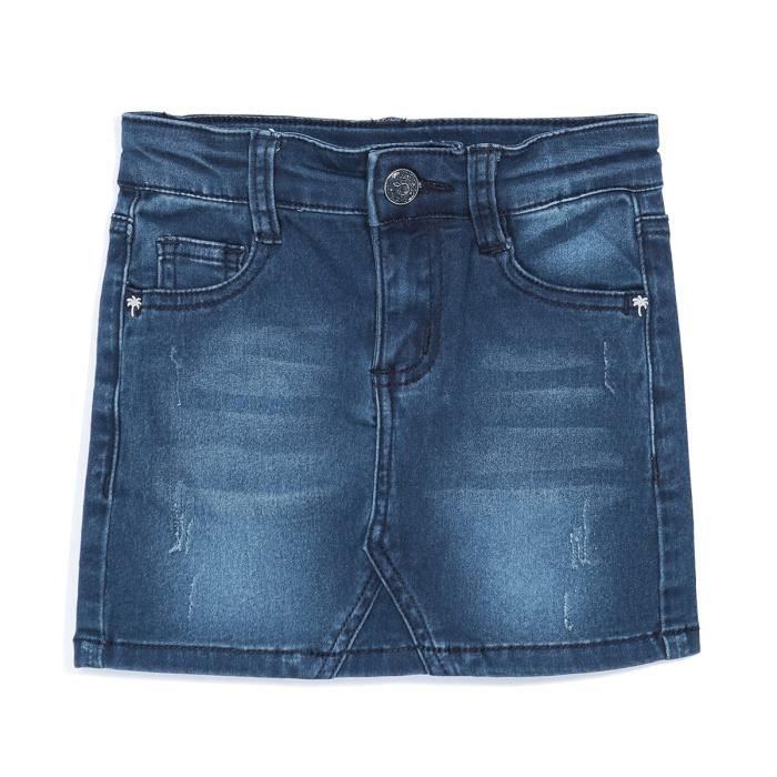 Jupe Crayon Denim Topshop - Taille 8 - Bleu Délavé - Stretch - Neuf Sans Étiquettes