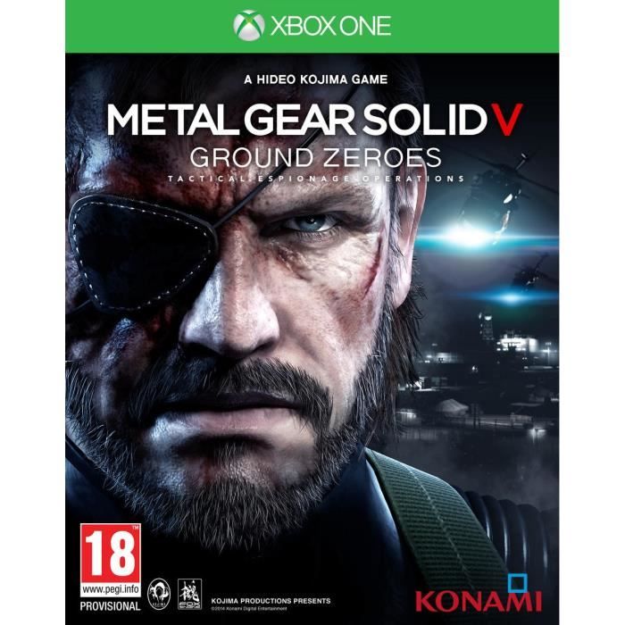 Metal Gear Solid V: Ground Zeroes Jeu XBOX One