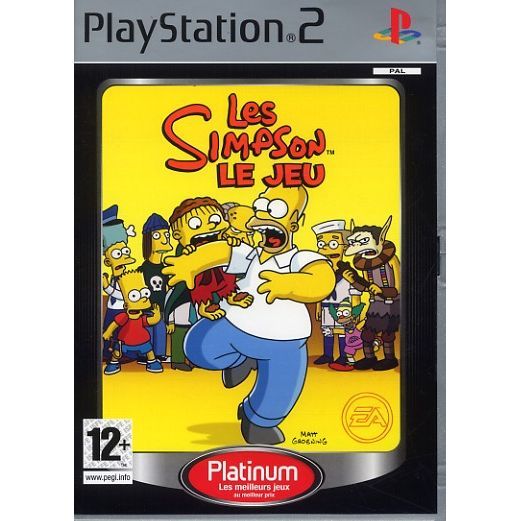 Electronic Arts Les Simpsons : Le Jeu Platinum / Jeu Console PS2