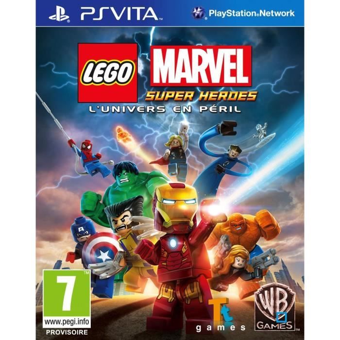Warner Games Lego Marvel Super Hereos Jeu Ps Vita