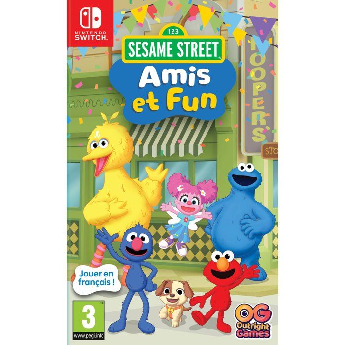 Sesame Street : Amis et Fun Nintendo Switch - vue 3