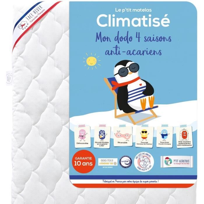 P Tit Albatros Matelas Climatise Ete Hiver 60 X 1 Cm Cdiscount Puericulture Eveil Bebe P Tit Albatros Matelas Climatise Ete Hiver 60 X 1 Cm Cdiscount Puericulture Eveil Bebe