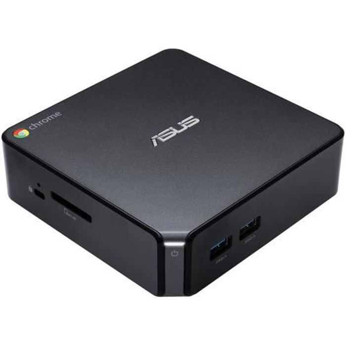 ASUS Chromebox Chromebox 3 Chromebox 3-N008U - Core i3 i3-7100U - 4 Go RAM - 64 Go SSD - Mini PC - Chrome OS - Carte Graphique