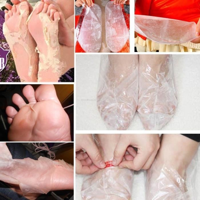 Enlever la peau morte des pieds Peau Pieds Exfoliant lisses Masque Soin des pieds 1756