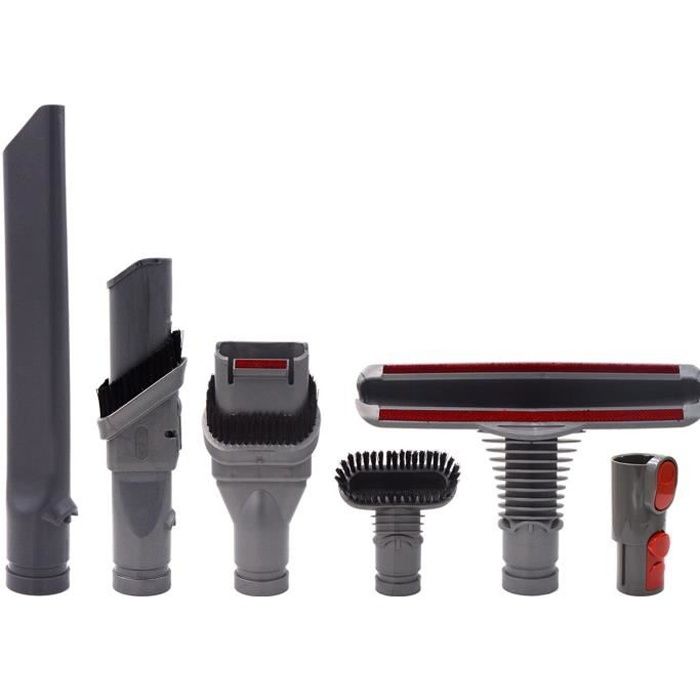 Brosse Kit Accessoires pour Dyson V8 V7 Aspirateur avec Adaptateur,Total Clean Pièces pour Dyson V6 DC35 DC52 DC29 DC62 DC33 DC34