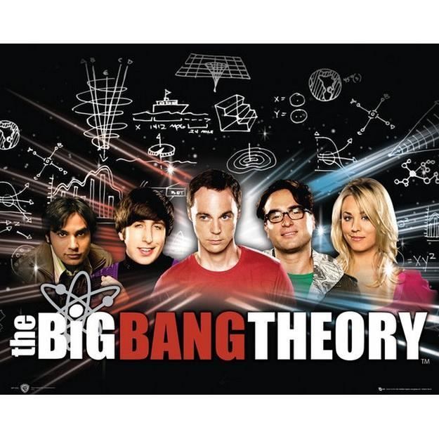 The Big Bang Theory - 40x50cm - AFFICHE - POSTER