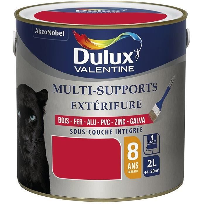 Valentine multisupport extérieure 2l rouge coquelicot