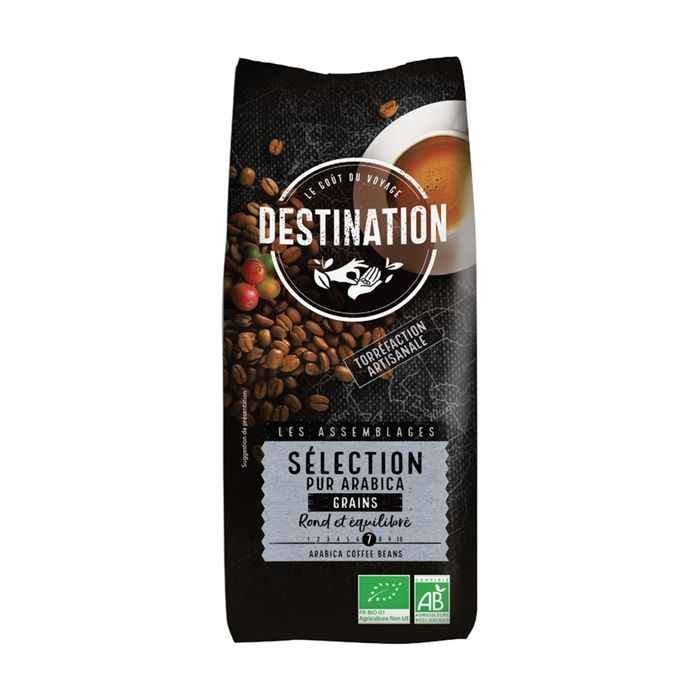 DESTINATION Café Grains Bio Sélection 1kg
